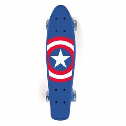 Skateboard plastový Captain America logo