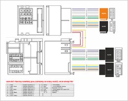 Kabeláž pro HF PARROT/OEM BMW, Mercedes AUDIO 20 MOST