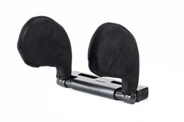 Sklopná opěrka hlavy do auta, černá