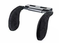 Sklopná opěrka hlavy do auta, černá