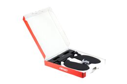 Sklopná opěrka hlavy do auta, černá, ECO kůže