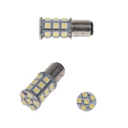 LED BAY15d (dvouvlákno) bílá, 12V, 27LED/3SMD