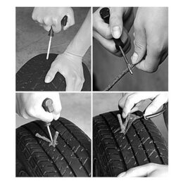 Sada na opravu defektu pneumatiky - 5x knot