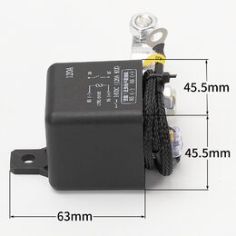 Relé pro spínání baterie 12V/120A, dálkové ovládání