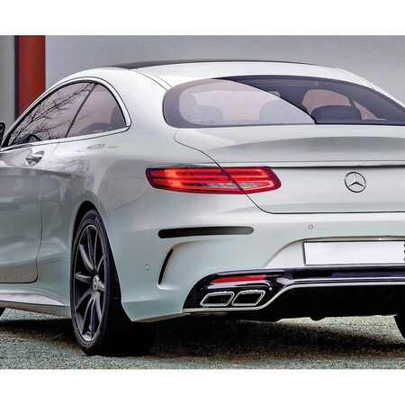 Gumový chránič nárazníku - carbon