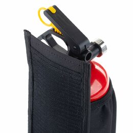 Držák hasícího přístroje 1 kg do auta na suchý zip