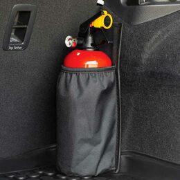 Držák hasícího přístroje 1 kg do auta na suchý zip