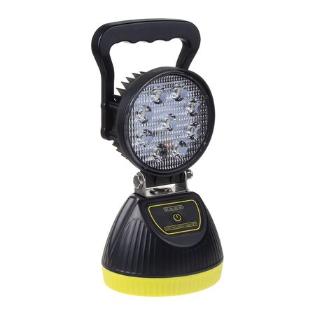 AKU LED světlo s magnetem, 9x3W, powerbanka