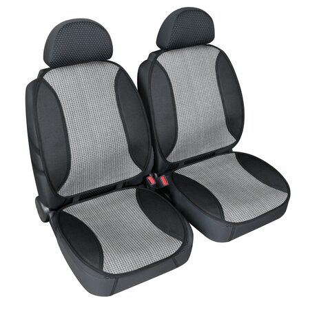 Přední autopotahy Arizona - LAMPA - černá/šedá