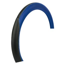 Potah volantu CLUB PREMIUM Skeentex modrý - XL  49 - 51 cm