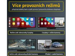 x Monitor 10,26" s Apple CarPlay, Android auto, Bluetooth, DUAL DVR