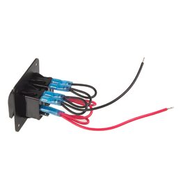 Panel s 2x spínači Rocker 12/24V