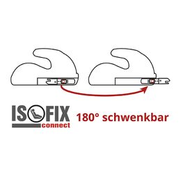 Podsedák do auta MAX 15-36kg, MAJA ČERVENÝ - ISO-FIX