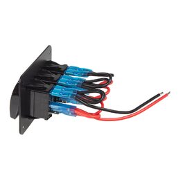 Panel s 3x spínači Rocker 12/24V