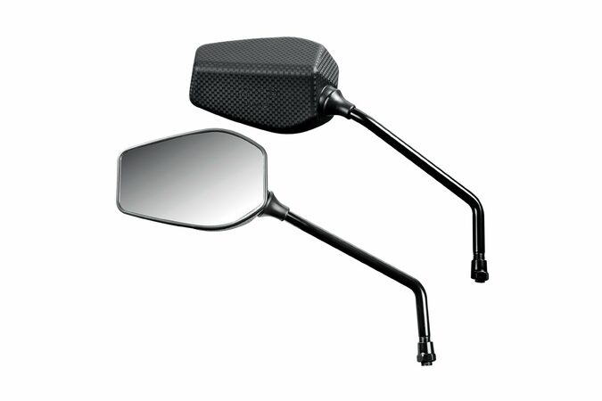 Zrcátka na motocykl FENDER, LAMPA