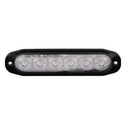 PROFI SLIM výstražné LED světlo vnější, modro-červené, 12-24V, ECE R10