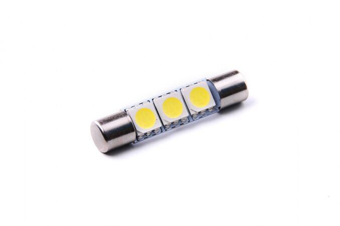 LED 12V 5W SV 7x31mm (tvar skleněné pojistky)