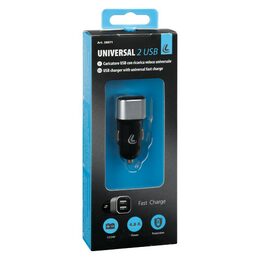 USB nabíječka se 2 porty Fast Charge 4800 mA - 12/24V
