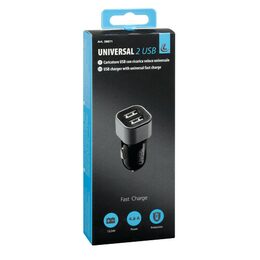 USB nabíječka se 2 porty Fast Charge 4800 mA - 12/24V