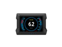 Palubní DISPLEJ 3,5" LCD, GPS měřič rychlosti s vestavěným víceosým gyroskopem a přísavkou