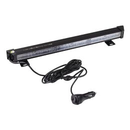 LED alej voděodolná (IP67) 12-24V, 27x LED 1W, oranžová 484mm, ECE R65