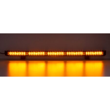 LED alej voděodolná (IP67) 12-24V, 45x LED 1W, oranžová 772mm, ECE R65