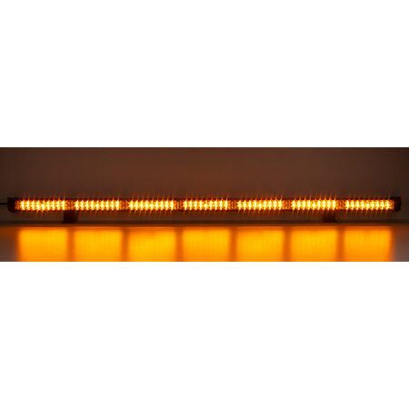 LED alej voděodolná (IP67) 12-24V, 63x LED 1W, oranžová 1060mm, ECE R65
