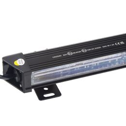 LED alej voděodolná (IP67) 12-24V, 72x LED 1W, oranžová 1204mm, d.o., ECE R65