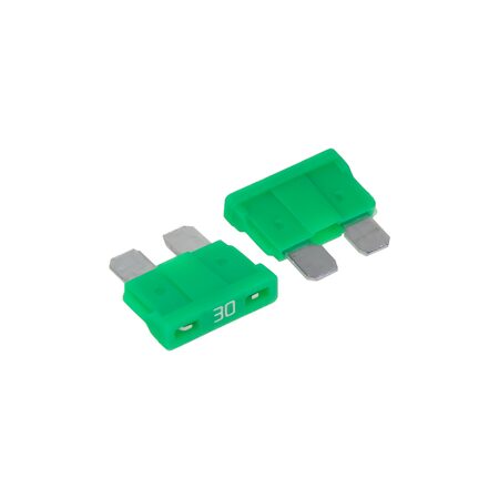 Pojistka nožová - 30A s LED, 10ks