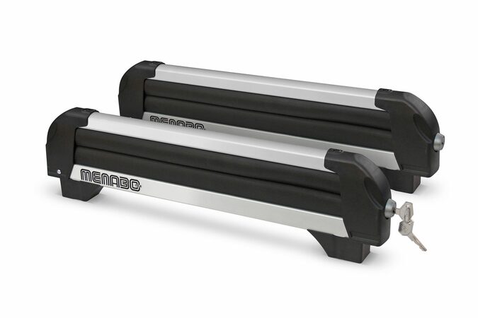 Nosič lyží MENABO ICEBERG 4 aluminiový - uzamykatelný