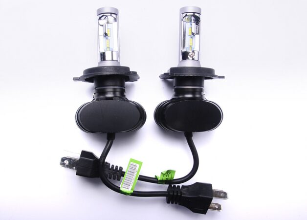 CSP LED H4 bílá,12V-24V 2000 lm 12xSeoul - 2 ks