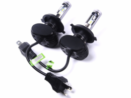 CSP LED H4 bílá,12V-24V 2000 lm 12xSeoul - 2 ks