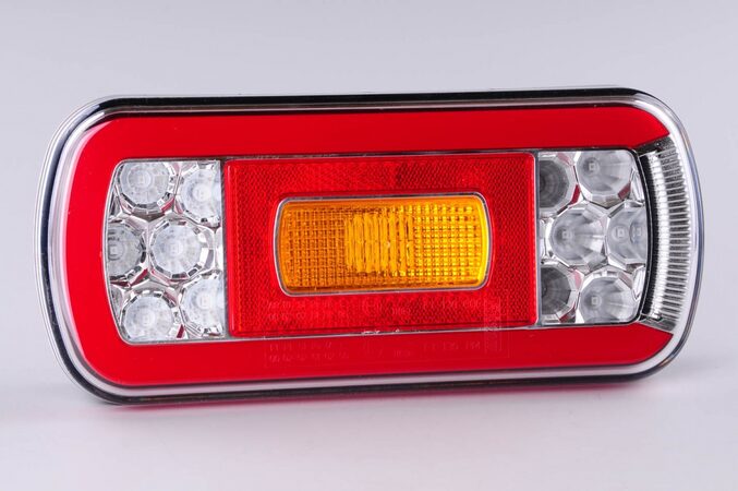 LED světlo FT130 zadní sdružené s mlhovým světlem s BAJONETEM levé