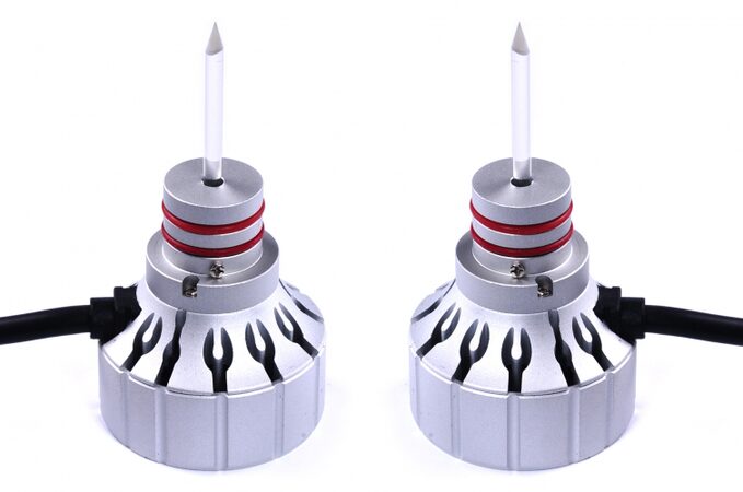 LED autožárovky HIR2 bílé, 12V-24V, 5000 lm CANBUS - 2ks