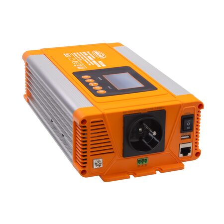 Sinusový měnič napětí z 12/230V, 500W/displej