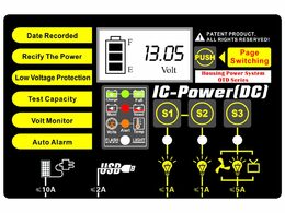 Set baterie GOOWEI ENERGY OTD100 (100Ah, 12V) a solární panel Victron Energy 115Wp/12V