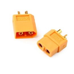 Napájecí konektor XT60 samice+samec, 2-pólový