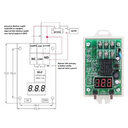 Programovatelné napěťové relé 6-80V