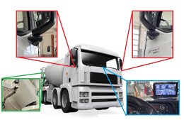 Profi AHD kamerový systém 10" s kvadrátorem 12/24V + 4x kamera s DVR nahráváním