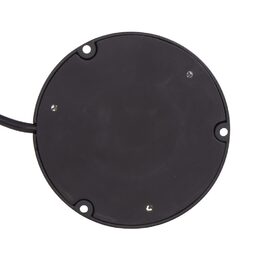 Robustní modro-červený LED maják, černý hliník, 36W, ECE R10