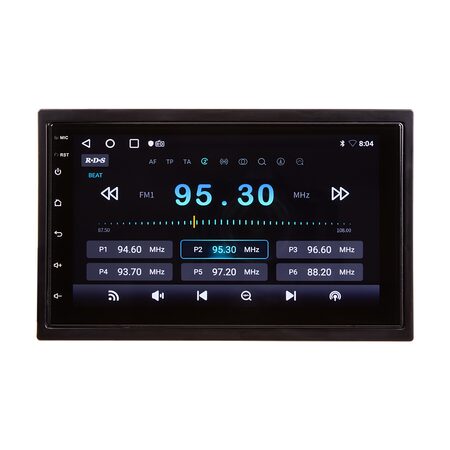 2DIN autorádio s 7" LCD, OS Android, WI-FI, GPS, Carplay, Bluetooth, 2x USB