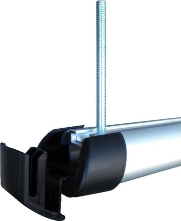 T-adaptér Hakr pro zvyšovací podložky nosiče lyží (sada 4ks) 6 x 80 mm