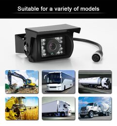 Couvací kamera AHD 1080P Truck/bus 4 PIN s IR, 12V