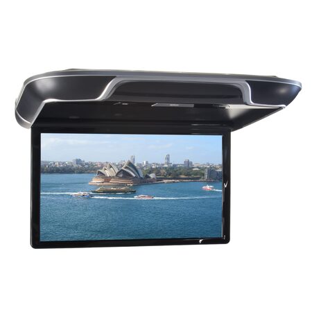 Stropní LCD monitor 15,6"černý s OS. Android HDMI / USB, dálkové ovládání se snímačem pohy