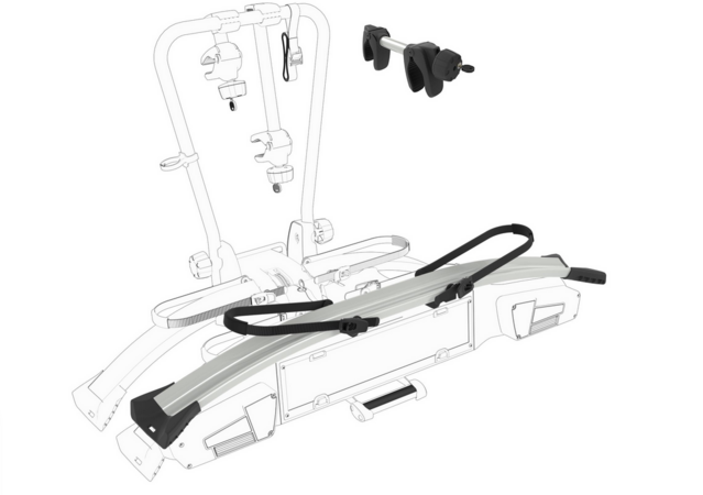 Rozšíření pro uchynení 3. kola k nosiči kol Peruzzo ATLANTIS E-BIKE 