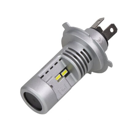 LED H4 bílá, DC 6-48V, AC 12-24V motocyklová