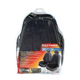 Luxusní autopotahy na přední sedadla Daytona šedé LAMPA  - 2 ks