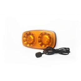 LED výstražná oranžová rampa homologovaná 305 x 158 x 45 mm 38W R10 R65 magnet
