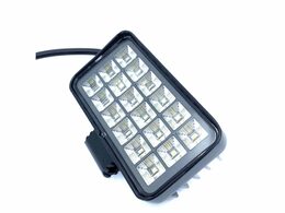 LED světlo (s vypínačem) na pracovní stroje 10-30V, 18 LED, 27W, ECE R10