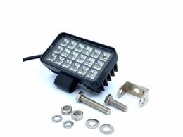 LED světlo (s vypínačem) na pracovní stroje 10-30V, 18 LED, 27W, ECE R10